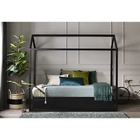 Sweedi House Bed - Black