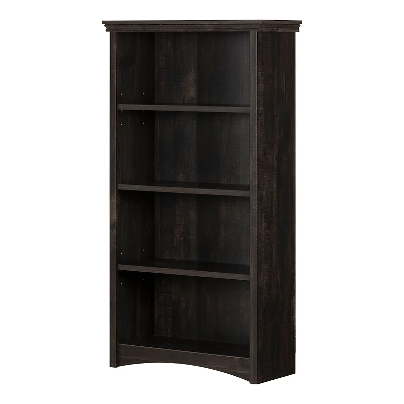 Bibliothèque 4 Tablettes - Gascony Noir antiqué