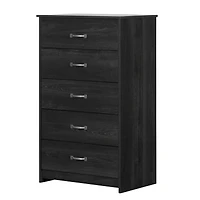 5-Drawer Chest - Tassio Gray Oak
