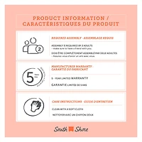 Lit Double Plateforme avec Paniers - Flexible Blanc Solide