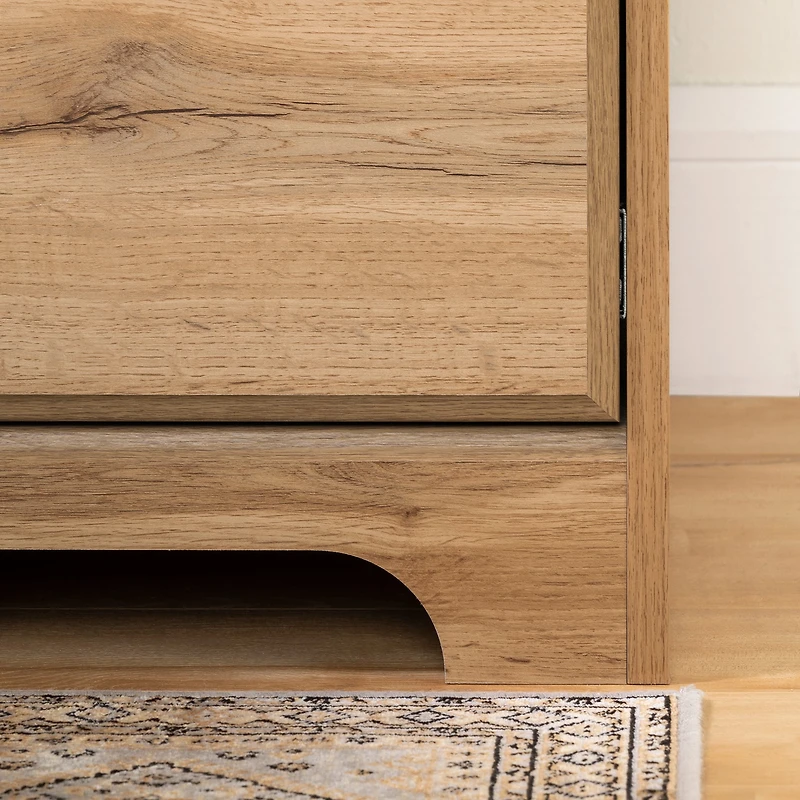 Computer Desk with Hutch - Versa Nordik Oak