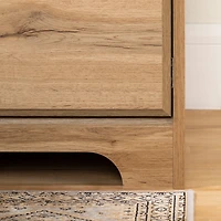 Computer Desk with Hutch - Versa Nordik Oak