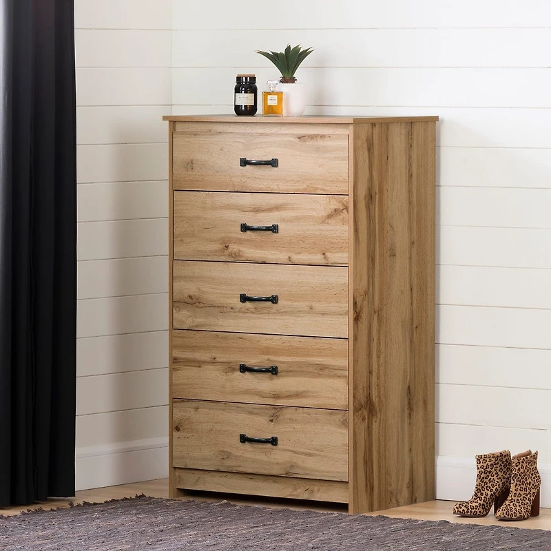 5-Drawer Chest - Tassio Nordik Oak