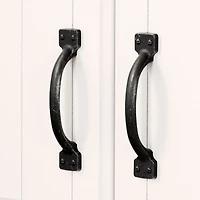 2-Door Storage Cabinet - Farnel Pure White