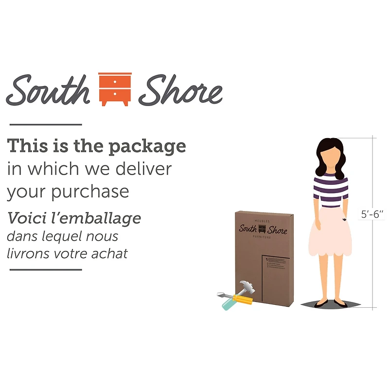 Floating Nightstand - Sazena Gray Oak