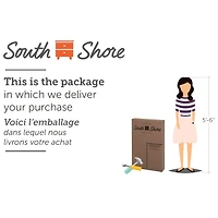 Floating Nightstand - Sazena Gray Oak