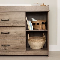 Changing Table - Tassio Weathered Oak