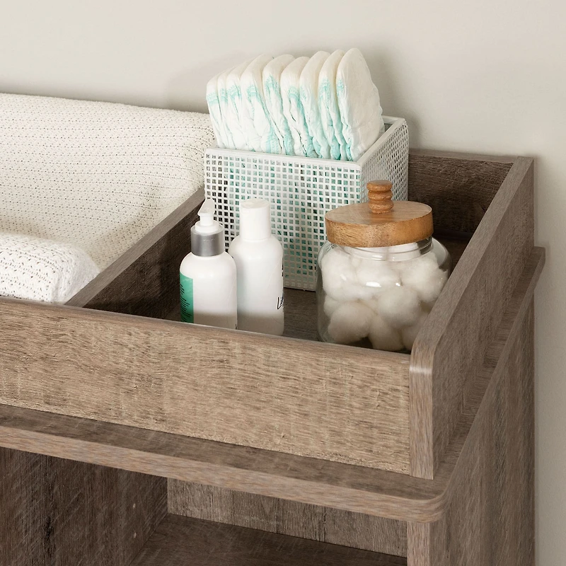Changing Table - Tassio Weathered Oak