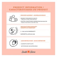 Commode - Arlen Chêne vieilli et Noir mat