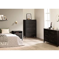 6-Drawer Double Dresser - Gravity Rubbed Black