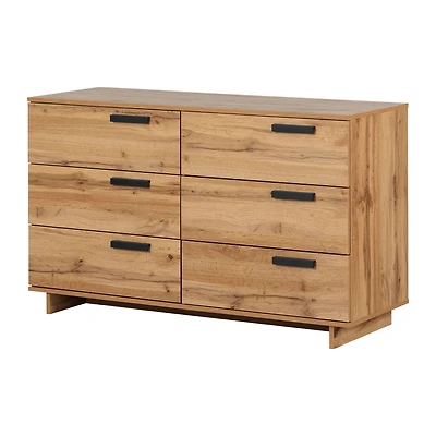 6-Drawer Double Dresser - Cavalleri Nordik Oak