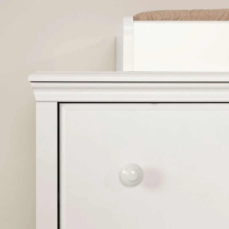 Cotton Candy Changing Table - Pure White