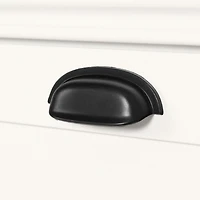 Armoire de rangement avec 2 portes - Farnel Blanc solide