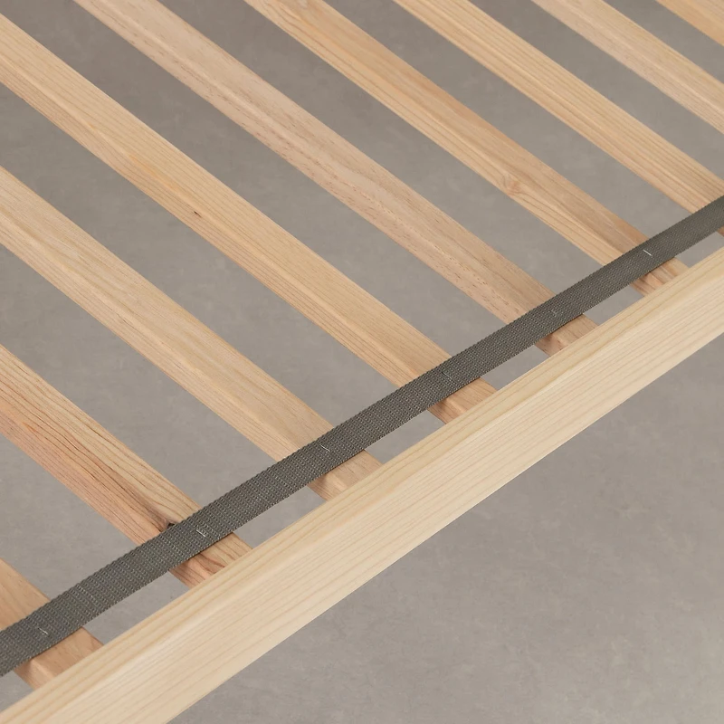 Lit Simple en bois - Sweedi Bois naturel