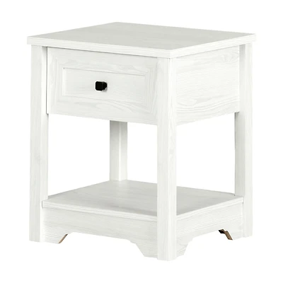 Table de nuit - Hazen Pin blanc