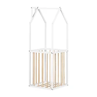 House Shaped Storage Unit - Ohana White and Natural