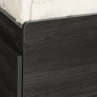 Twin Bed and Headboard Set - Fynn Gray Oak