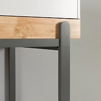 Lit Superposé Bebble - Naturel et Gris