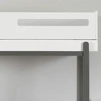 Lit Superposé Bebble - Gris clair et Blanc