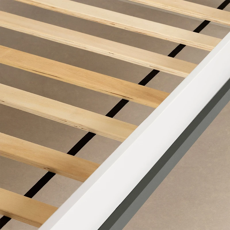 Bunk Bed - Bebble Soft Gray and White