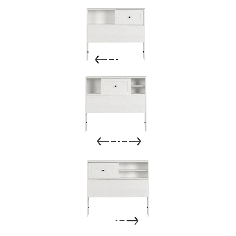 Twin Headboard - Hazen White Pine