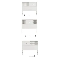 Twin Headboard - Hazen White Pine