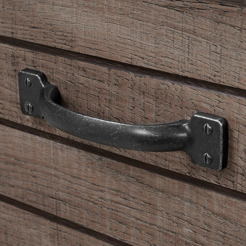 Ensemble Lit Double et tête de Lit - Ulysses Chêne d'automne