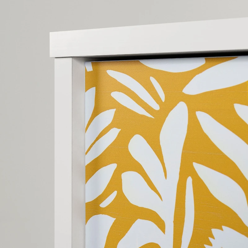 Commode double - Bloom Blanc et jaune