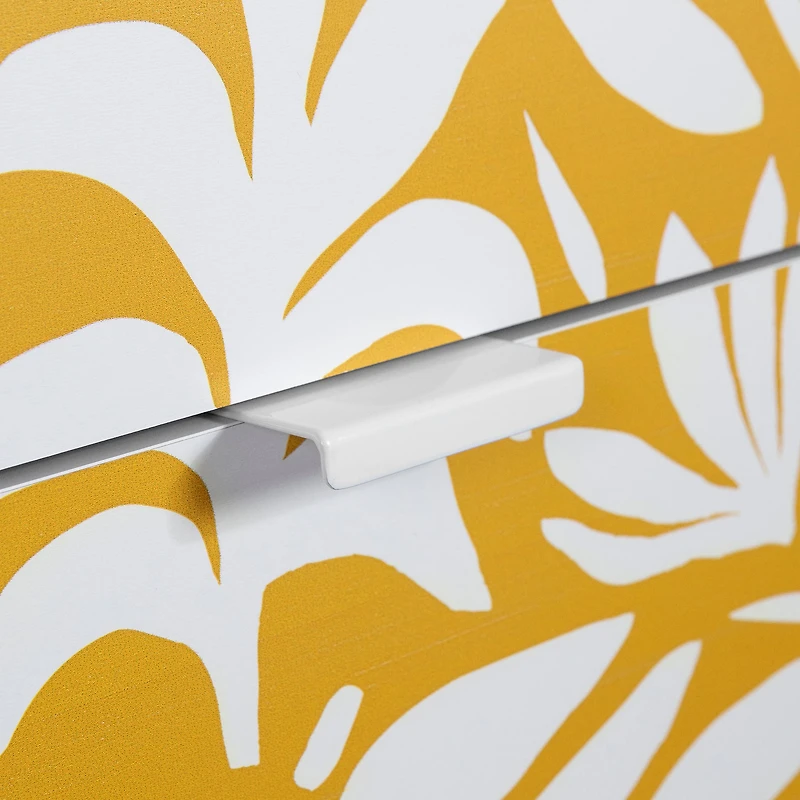 Commode double - Bloom Blanc et jaune