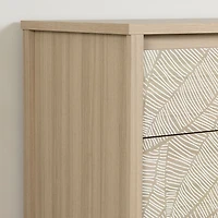 6-Drawers Dresser - - Munich Soft Elm and White