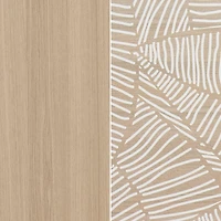 6-Drawers Dresser - - Munich Soft Elm and White