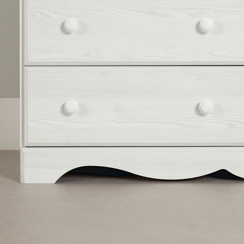 Commode 6 tiroirs - Summer Breeze Pin blanc