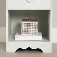 1-Drawer Nightstand - Summer Breeze White Pine