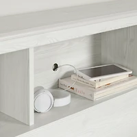 Bed and headboard set - Summer Breeze White Pine