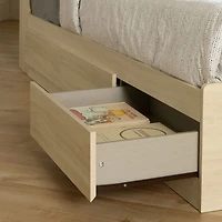 3-Drawer Mates Bed - Noah Bleached Oak