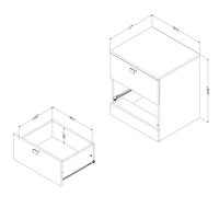 Nightstand  Spark - White 