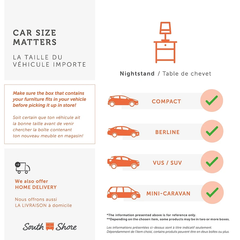 Nightstand - Gravity Natural Mango