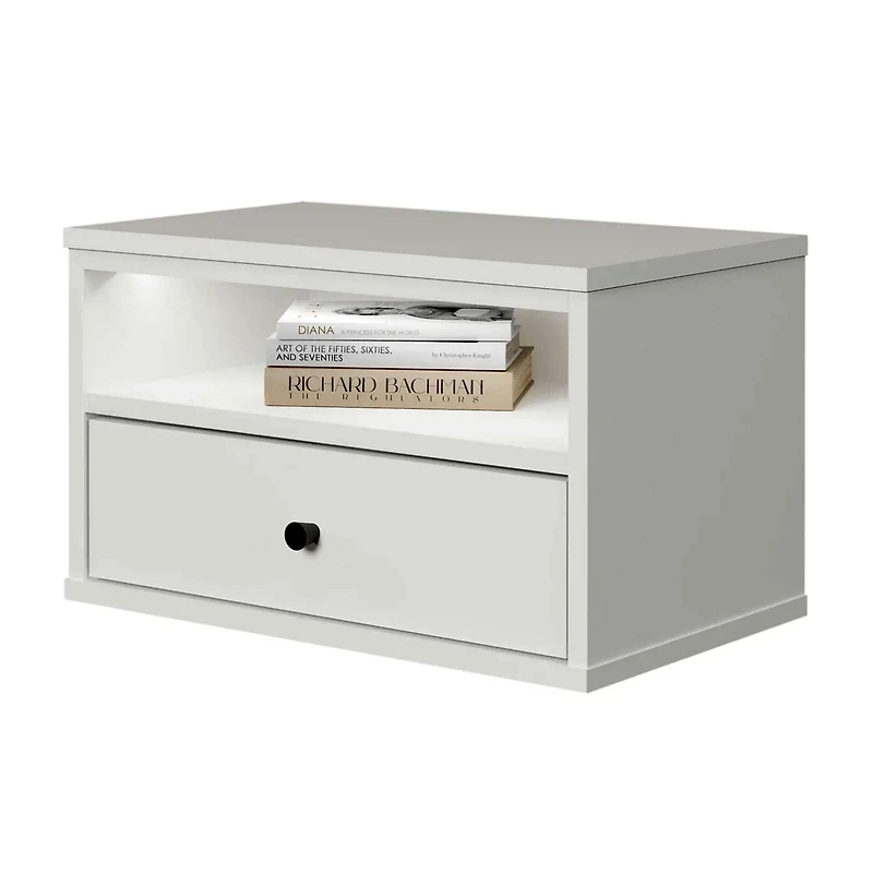 LED Nightstand - Sazena Pure White