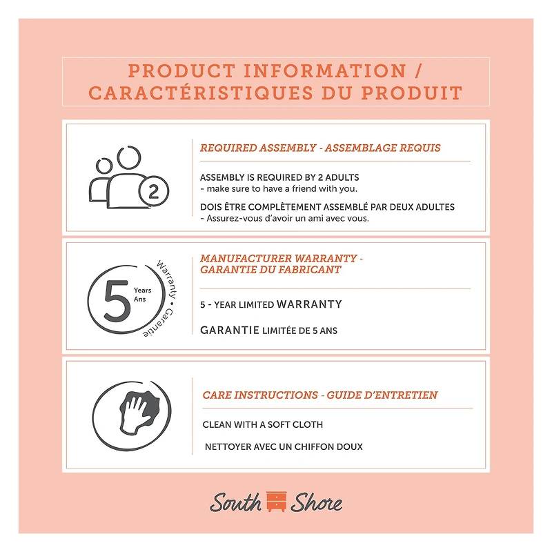 LED Nightstand - Sazena Bleached Oak