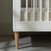 Crib 3-1 White Cotton Candy