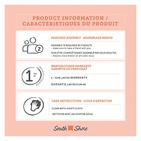 Crib 3-1 White Cotton Candy