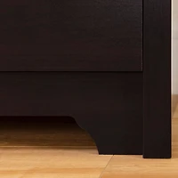 Commode Double 6 Tiroirs Vito - Chocolat