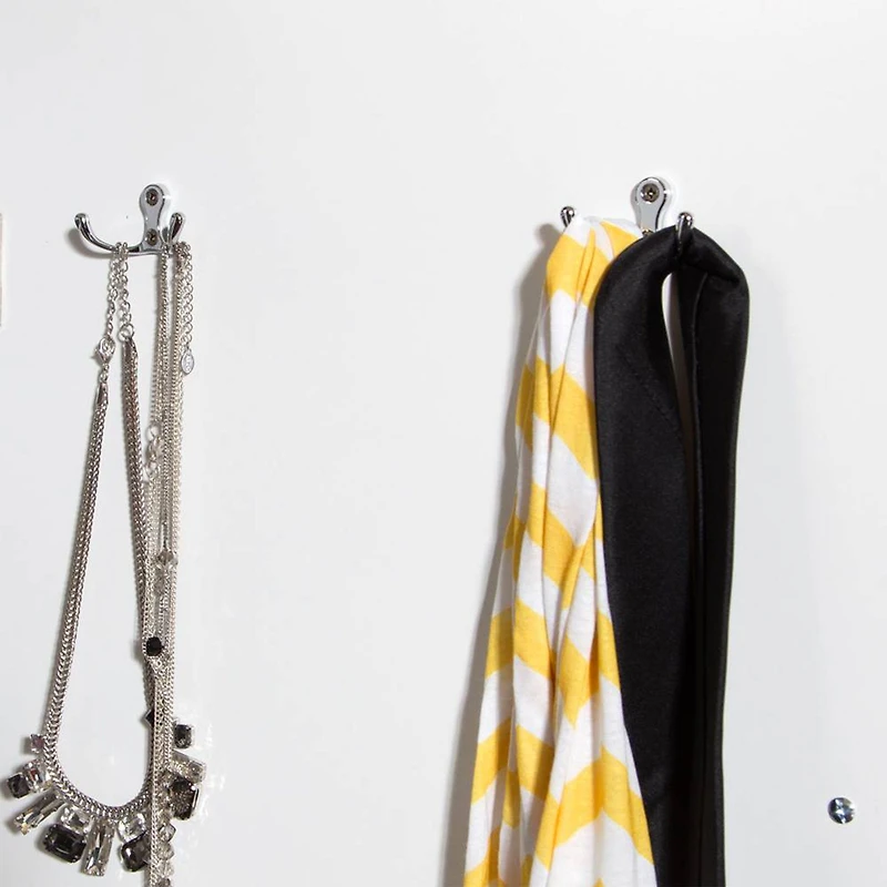 Commode Vito avec Porte et 5 Tiroirs - Blanc Solide