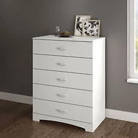 Step One 5-Drawer Chest - Pure White