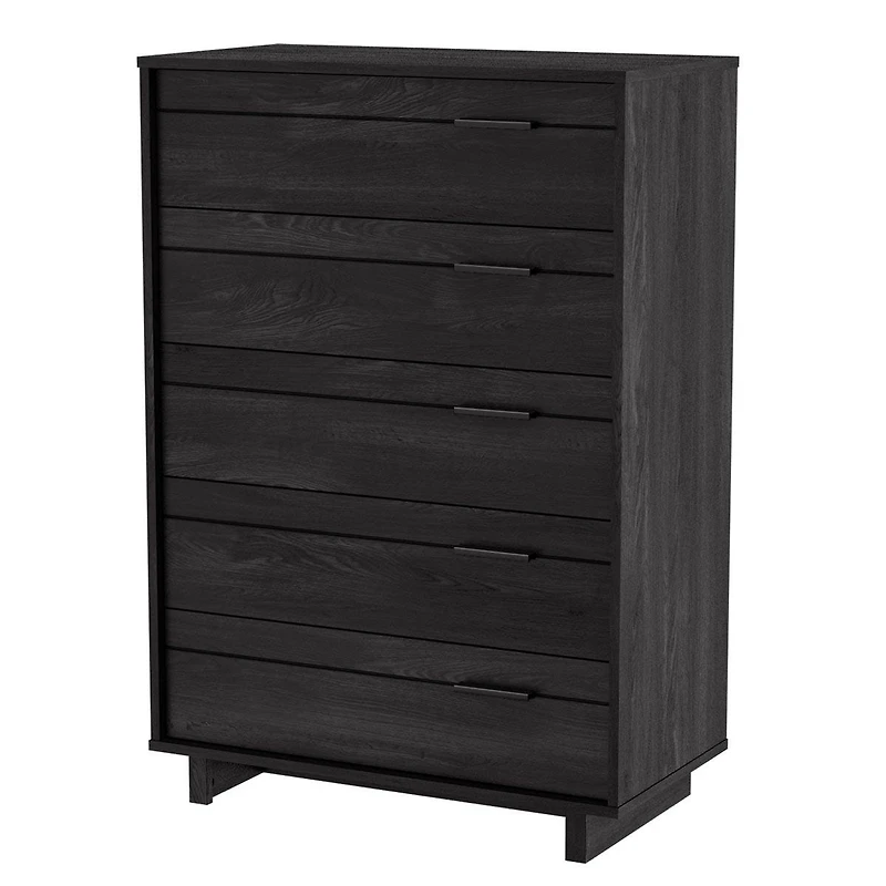 Fynn 5-Drawer Chest - Gray Oak
