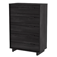 Fynn 5-Drawer Chest - Gray Oak