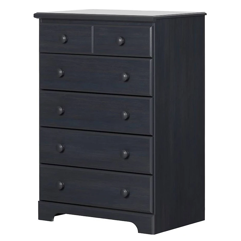 Summer Breeze 6-Drawer Chest Dresser - Blueberry