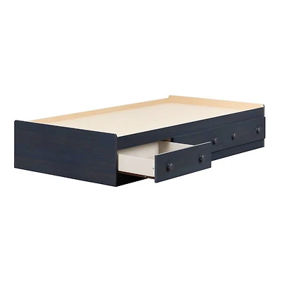 Twin Bed with Trawers Summer Breeze - Blueberry