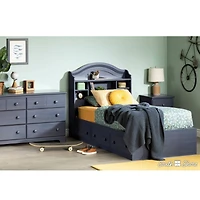 Twin Bed with Trawers Summer Breeze - Blueberry