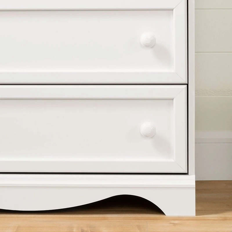 Savannah 4-Drawer Chest - Pure White